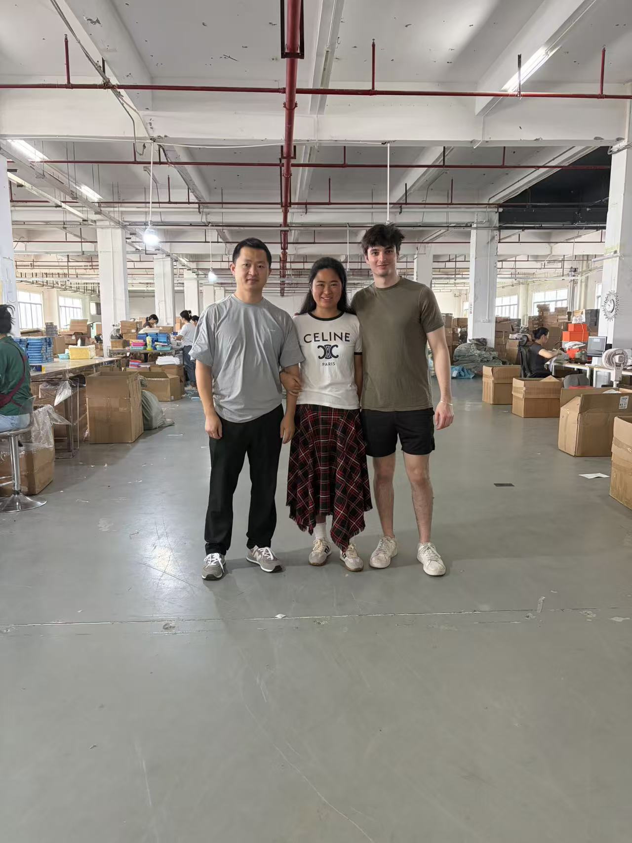 Client visit at Nichepik warehouse